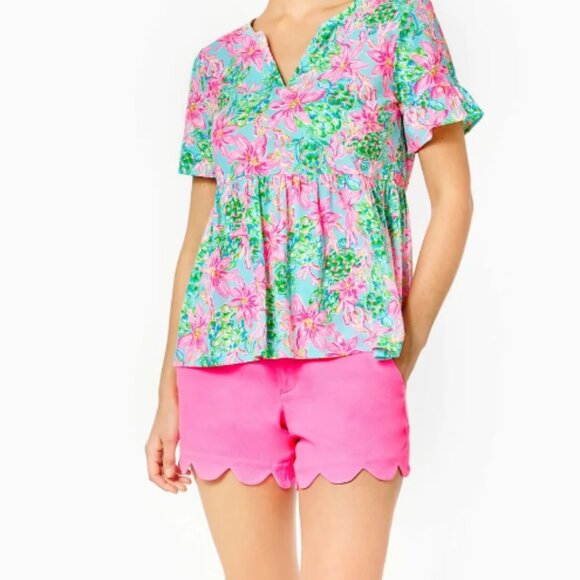 NWT Lilly Pulitzer Jodee Swing Tunic Top - Picture 2 of 3